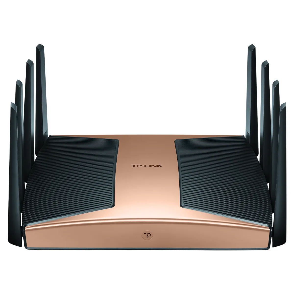 TP-LINK TL-XTR10280易展Turbo版 古铜金 AX10200三频Super Wi-Fi 6无线路由器（2.5G口） 产品图