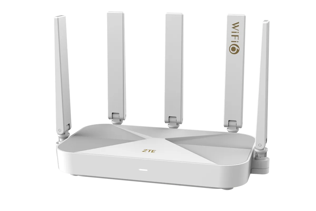 中兴 AX3000 巡天版 Wi‑Fi 6 路由器 产品图