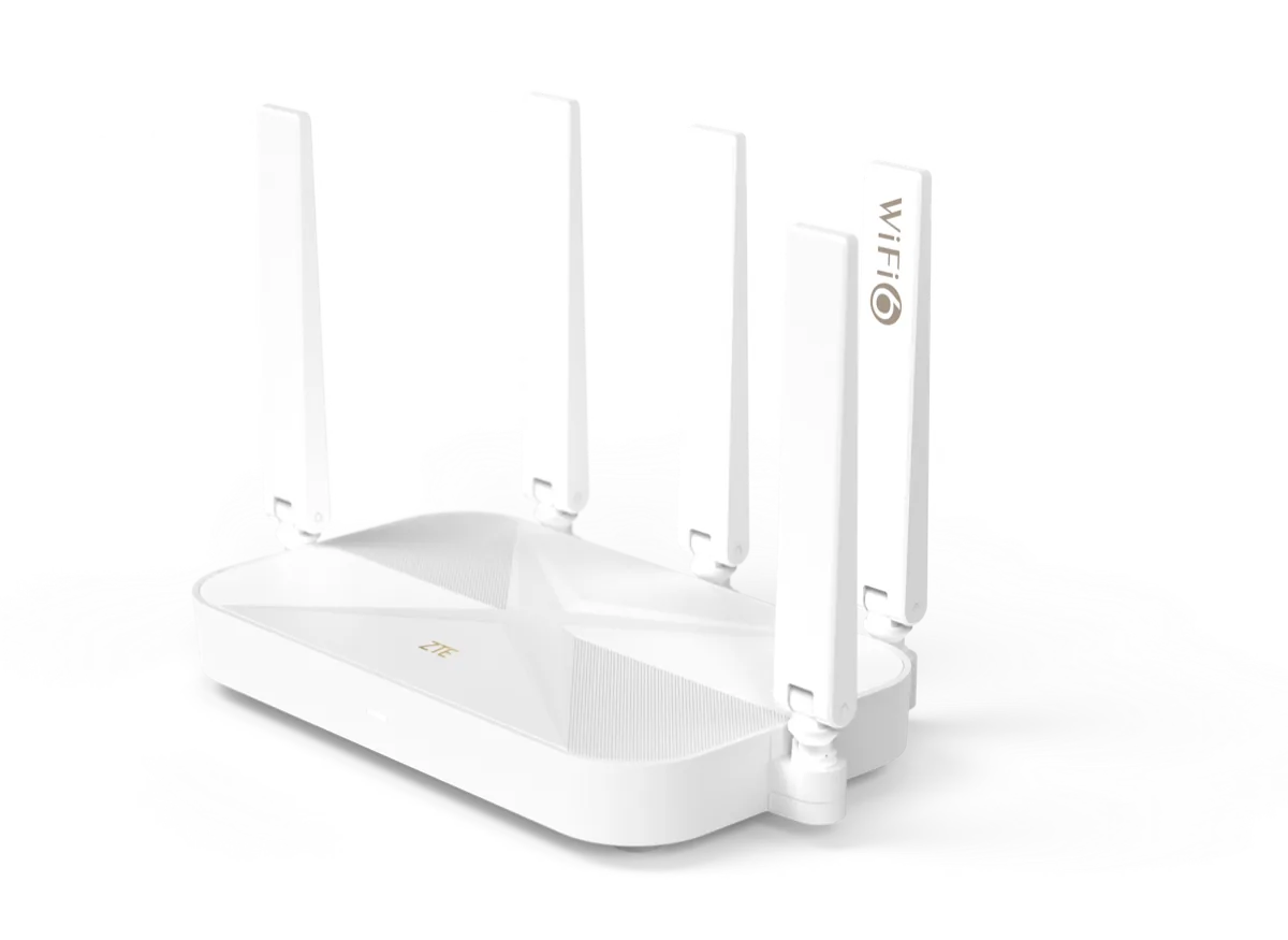 中兴巡天 AX3000Pro+ 双2.5G Wi‑Fi 6 路由器 产品图