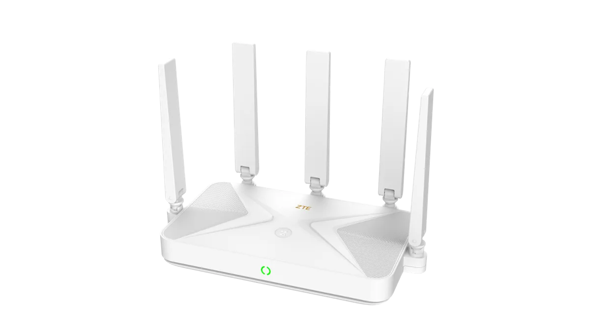 中兴巡天 BE5100 Wi‑Fi 7 路由器 产品图
